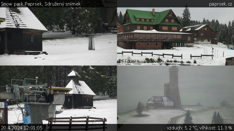 Snow park Paprsek - Sdružený snímek - 20.4.2024 v 12:01