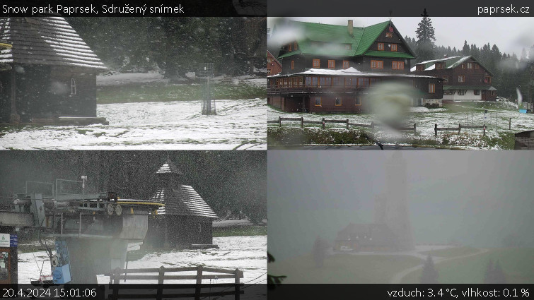 Snow park Paprsek - Sdružený snímek - 20.4.2024 v 15:01