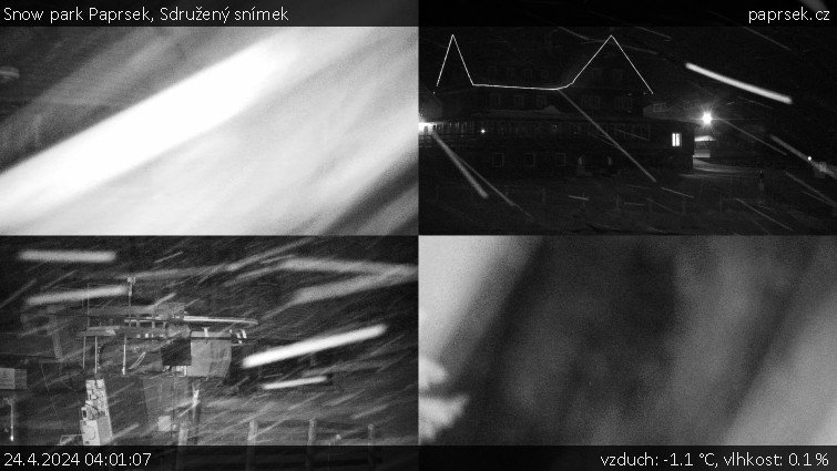 Snow park Paprsek - Sdružený snímek - 24.4.2024 v 04:01