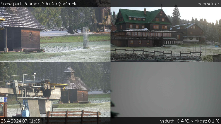Snow park Paprsek - Sdružený snímek - 25.4.2024 v 07:01