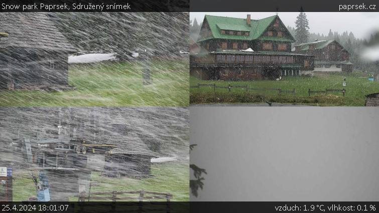 Snow park Paprsek - Sdružený snímek - 25.4.2024 v 18:01