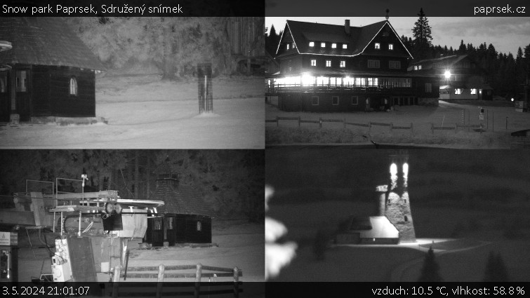 Snow park Paprsek - Sdružený snímek - 3.5.2024 v 21:01