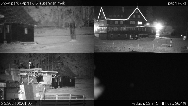 Snow park Paprsek - Sdružený snímek - 5.5.2024 v 00:01