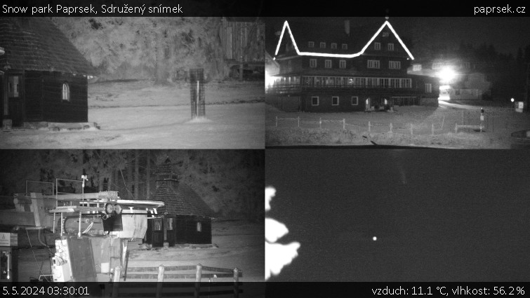 Snow park Paprsek - Sdružený snímek - 5.5.2024 v 03:30