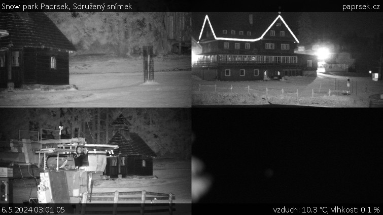Snow park Paprsek - Sdružený snímek - 6.5.2024 v 03:01