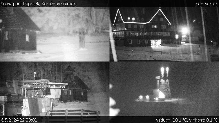 Snow park Paprsek - Sdružený snímek - 6.5.2024 v 22:30