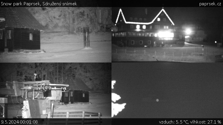 Snow park Paprsek - Sdružený snímek - 9.5.2024 v 00:01