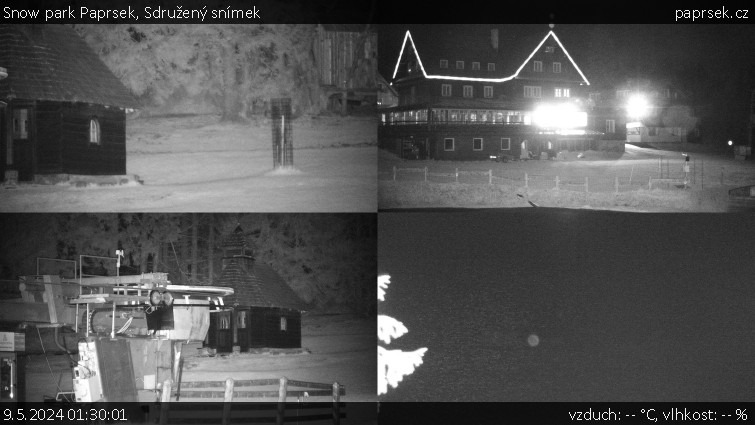 Snow park Paprsek - Sdružený snímek - 9.5.2024 v 01:30