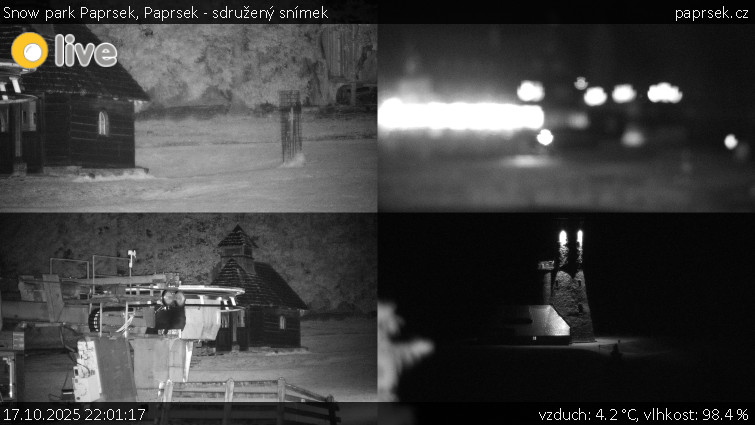 Snow park Paprsek - Paprsek - sdružený snímek - 17.10.2025 v 22:01 Snow park Paprsek - Paprsek - sdružený snímek - 17.10.2025 v 22:01