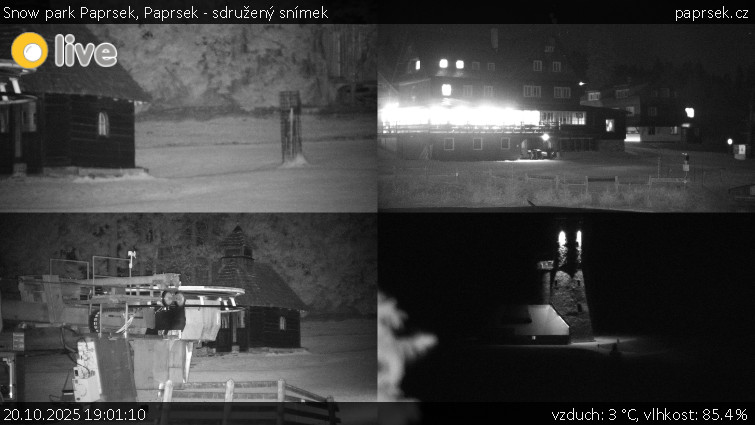 Snow park Paprsek - Paprsek - sdružený snímek - 20.10.2025 v 19:01 Snow park Paprsek - Paprsek - sdružený snímek - 20.10.2025 v 19:01