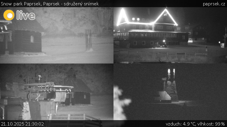 Snow park Paprsek - Paprsek - sdružený snímek - 21.10.2025 v 21:30 Snow park Paprsek - Paprsek - sdružený snímek - 21.10.2025 v 21:30
