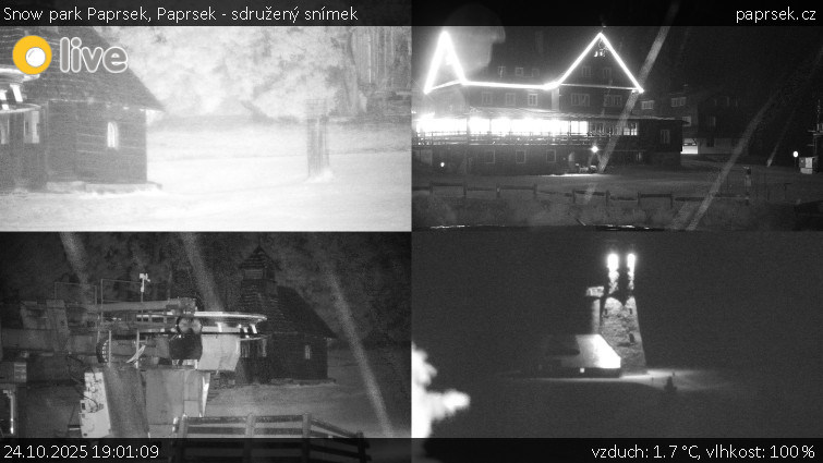 Snow park Paprsek - Paprsek - sdružený snímek - 24.10.2025 v 19:01 Snow park Paprsek - Paprsek - sdružený snímek - 24.10.2025 v 19:01
