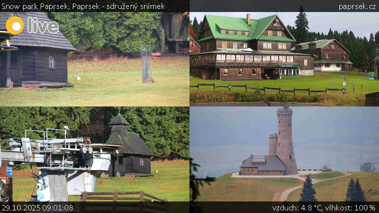 Snow park Paprsek - Paprsek - sdružený snímek - 29.10.2025 v 09:01 Snow park Paprsek - Paprsek - sdružený snímek - 29.10.2025 v 09:01