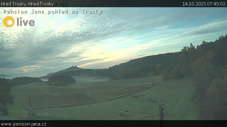 Hrad Trosky - Hrad Trosky - 14.10.2025 v 07:45 Hrad Trosky - Hrad Trosky - 14.10.2025 v 07:45