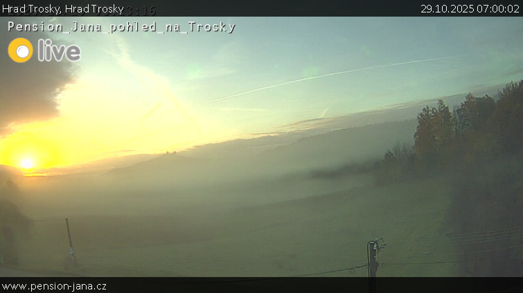 Hrad Trosky - Hrad Trosky - 29.10.2025 v 07:00 Hrad Trosky - Hrad Trosky - 29.10.2025 v 07:00