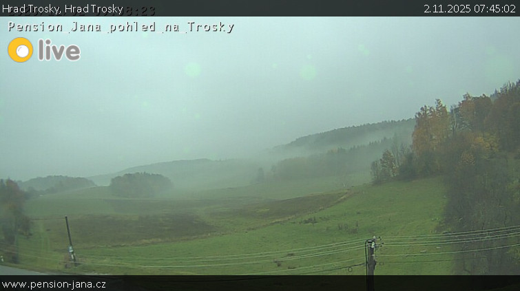 Hrad Trosky - Hrad Trosky - 2.11.2025 v 07:45 Hrad Trosky - Hrad Trosky - 2.11.2025 v 07:45