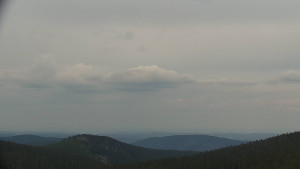 Horský hotel Volareza - Praděd - Panorama do údolí - 23.4.2023 v 17:00