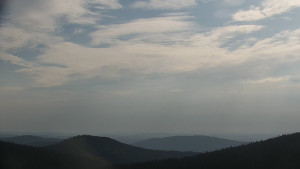 Horský hotel Volareza - Praděd - Panorama do údolí - 30.5.2023 v 08:00
