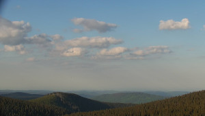 Horský hotel Volareza - Praděd - Panorama do údolí - 1.6.2023 v 19:00