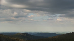 Horský hotel Volareza - Praděd - Panorama do údolí - 4.6.2023 v 18:00