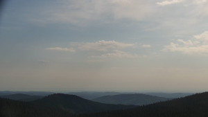 Horský hotel Volareza - Praděd - Panorama do údolí - 5.6.2023 v 09:00