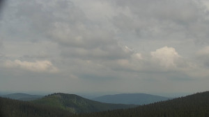 Horský hotel Volareza - Praděd - Panorama do údolí - 6.6.2023 v 14:00
