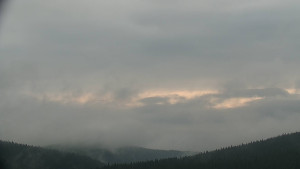 Horský hotel Volareza - Praděd - Panorama do údolí - 1.7.2023 v 07:00