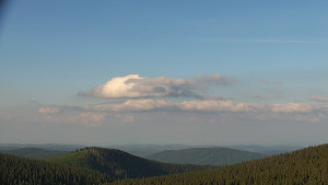 Horský hotel Volareza - Praděd - Panorama do údolí - 1.7.2023 v 19:00