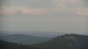 Horský hotel Volareza - Praděd - Panorama do údolí - 29.3.2024 v 18:00