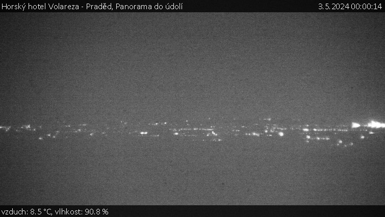Horský hotel Volareza - Praděd - Panorama do údolí - 3.5.2024 v 00:00