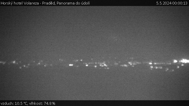 Horský hotel Volareza - Praděd - Panorama do údolí - 5.5.2024 v 00:00