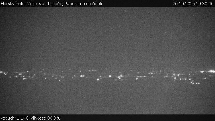 Horský hotel Volareza - Praděd - Panorama do údolí - 20.10.2025 v 19:30 Horský hotel Volareza - Praděd - Panorama do údolí - 20.10.2025 v 19:30