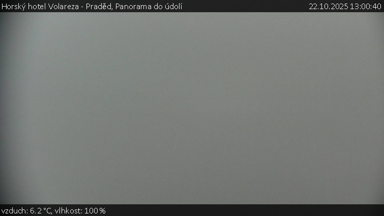 Horský hotel Volareza - Praděd - Panorama do údolí - 22.10.2025 v 13:00 Horský hotel Volareza - Praděd - Panorama do údolí - 22.10.2025 v 13:00