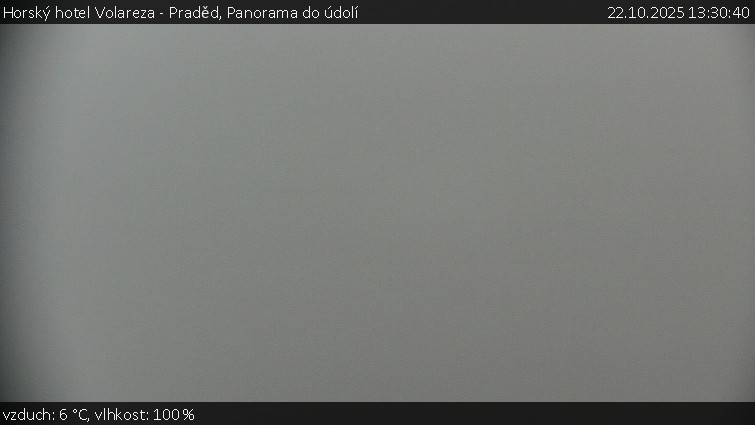 Horský hotel Volareza - Praděd - Panorama do údolí - 22.10.2025 v 13:30 Horský hotel Volareza - Praděd - Panorama do údolí - 22.10.2025 v 13:30