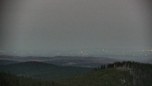 Horský hotel Volareza - Praděd - Panorama do údolí - 14.11.2025 v 16:30 Horský hotel Volareza - Praděd - Panorama do údolí - 14.11.2025 v 16:30