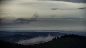 Horský hotel Volareza - Praděd - Panorama do údolí - 11.12.2025 v 07:30 Horský hotel Volareza - Praděd - Panorama do údolí - 11.12.2025 v 07:30