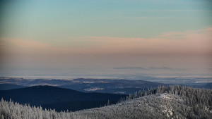 Horský hotel Volareza - Praděd - Panorama do údolí - 5.1.2026 v 10:00 Horský hotel Volareza - Praděd - Panorama do údolí - 5.1.2026 v 10:00