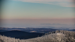 Horský hotel Volareza - Praděd - Panorama do údolí - 5.1.2026 v 10:30 Horský hotel Volareza - Praděd - Panorama do údolí - 5.1.2026 v 10:30