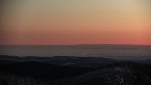 Horský hotel Volareza - Praděd - Panorama do údolí - 9.1.2026 v 07:00 Horský hotel Volareza - Praděd - Panorama do údolí - 9.1.2026 v 07:00