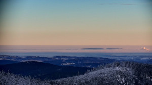 Horský hotel Volareza - Praděd - Panorama do údolí - 9.1.2026 v 09:00 Horský hotel Volareza - Praděd - Panorama do údolí - 9.1.2026 v 09:00
