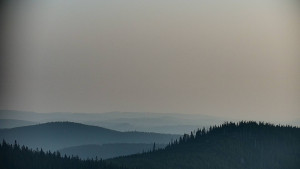 Horský hotel Volareza - Praděd - Panorama do údolí - 11.3.2026 v 07:00 Horský hotel Volareza - Praděd - Panorama do údolí - 11.3.2026 v 07:00