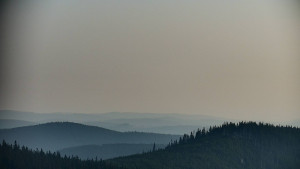 Horský hotel Volareza - Praděd - Panorama do údolí - 11.3.2026 v 07:30 Horský hotel Volareza - Praděd - Panorama do údolí - 11.3.2026 v 07:30