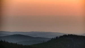 Horský hotel Volareza - Praděd - Panorama do údolí - 23.3.2026 v 06:00 Horský hotel Volareza - Praděd - Panorama do údolí - 23.3.2026 v 06:00