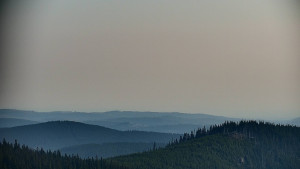 Horský hotel Volareza - Praděd - Panorama do údolí - 23.3.2026 v 08:00 Horský hotel Volareza - Praděd - Panorama do údolí - 23.3.2026 v 08:00