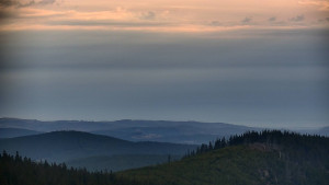 Horský hotel Volareza - Praděd - Panorama do údolí - 14.4.2026 v 07:00 Horský hotel Volareza - Praděd - Panorama do údolí - 14.4.2026 v 07:00