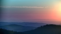 Panorama of the valley