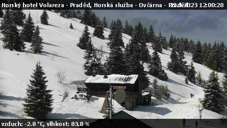 Horský hotel Volareza - Praděd - Horská služba - Ovčárna - Praděd - 29.3.2023 v 12:00