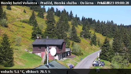 Horský hotel Volareza - Praděd - Horská služba - Ovčárna - Praděd - 3.6.2023 v 09:00