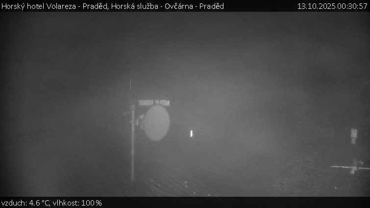 Horský hotel Volareza - Praděd - Horská služba - Ovčárna - Praděd - 13.10.2025 v 00:30 Horský hotel Volareza - Praděd - Horská služba - Ovčárna - Praděd - 13.10.2025 v 00:30