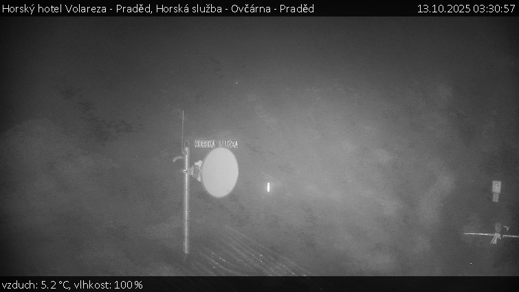 Horský hotel Volareza - Praděd - Horská služba - Ovčárna - Praděd - 13.10.2025 v 03:30 Horský hotel Volareza - Praděd - Horská služba - Ovčárna - Praděd - 13.10.2025 v 03:30